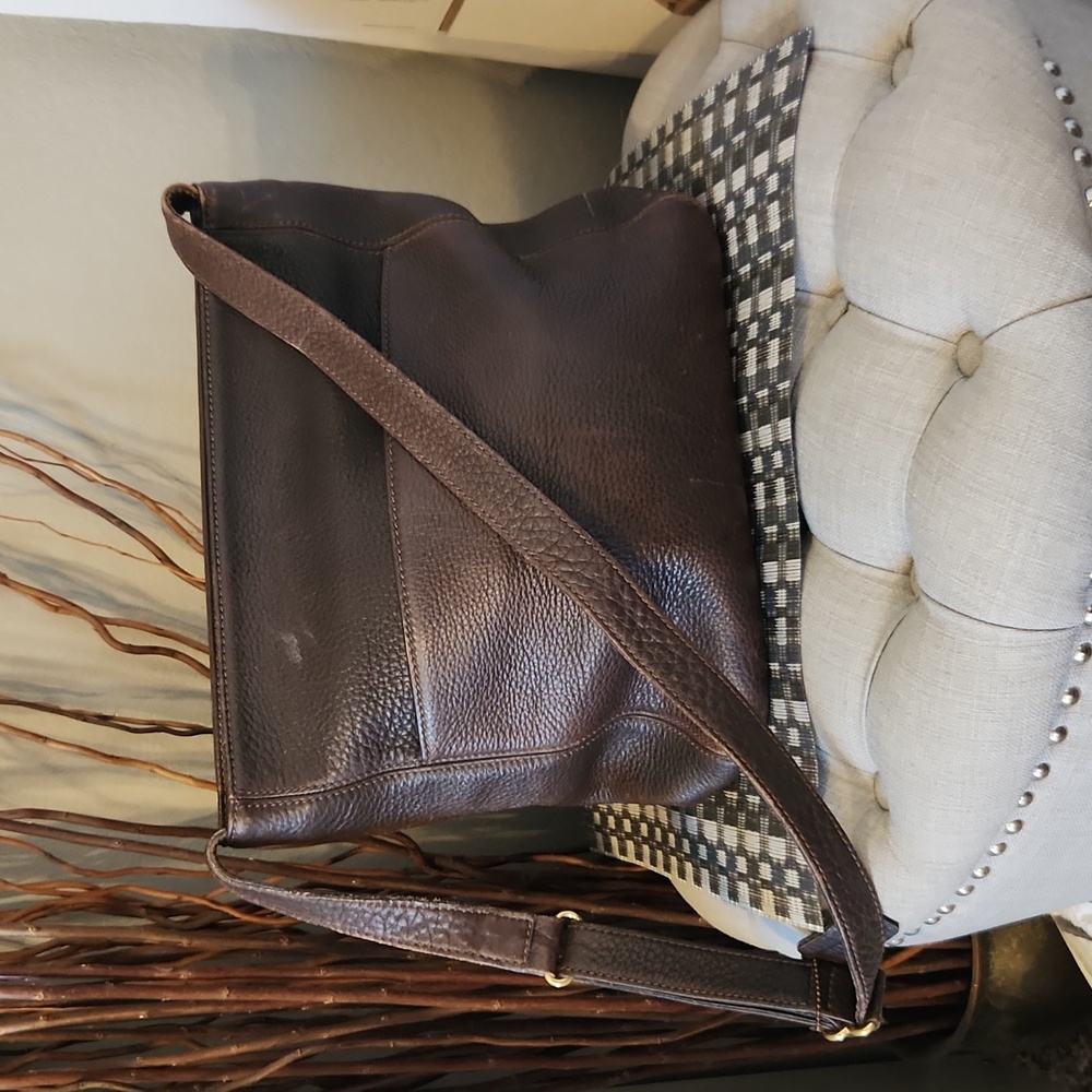 Coach Brown Leather Shoulder Bag